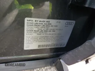 2022 Audi SQ5 Sportback Premium with VIN WA114AFY5N2052757, listed as a Copart auction lot 39362974 with 17,354 mi miles and . Bid and sale history available at DreamBid. Image 15.
