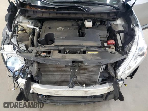 2016 Nissan Murano S z VIN 5N1AZ2MH2GN155468, wystawiony jako Copart lot #57147395 z przebiegiem 111 900 mil mil oraz Szkoda całkowita • Salvage title. Historia ofert i sprzedaży dostępna na DreamBid. Obrazek 11.