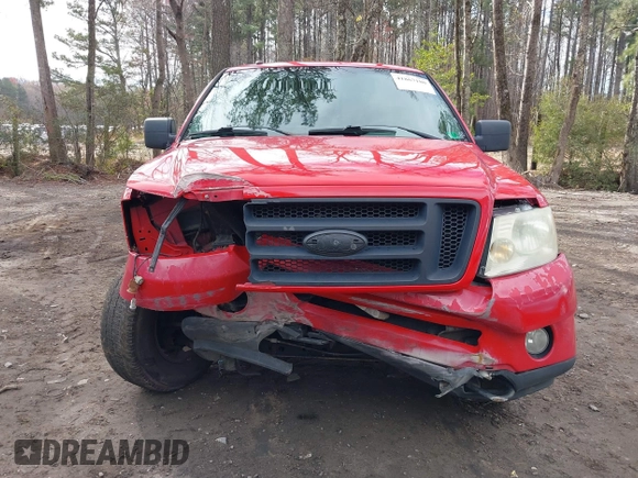 2008 Ford F-150 STX with VIN 1FTRX14W58KE95819, listed as a IAAI auction lot 41867180 with 161,070 mi miles. Bid and sale history available at carsss.com. Image 6.