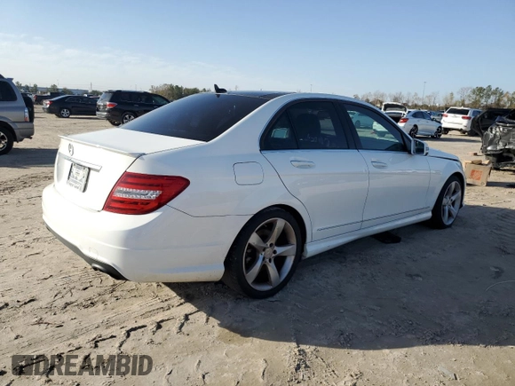 2014 Mercedes-Benz C 350 Sport with VIN WDDGF5HB4EA932208, listed as a Copart auction lot 41542445 with 243,780 mi miles and Clean Title. Bid and sale history available at DreamBid. Image 3.