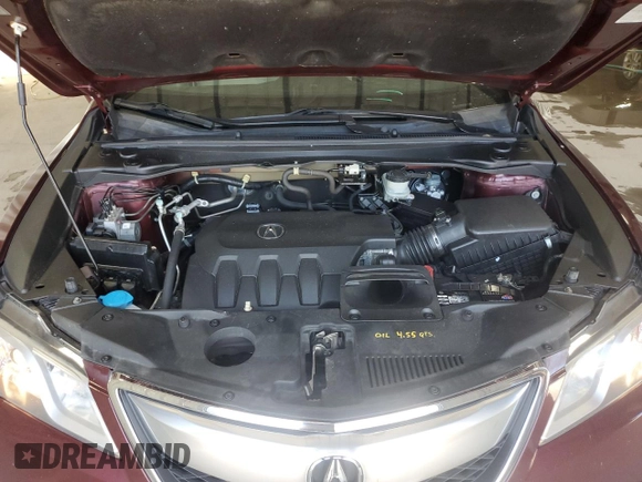 2015 Acura RDX with VIN 5J8TB4H3XFL027387, listed as a Copart auction lot 72435864 with 86,999 mi miles and Salvage Title. Bid and sale history available at DreamBid. Image 12.