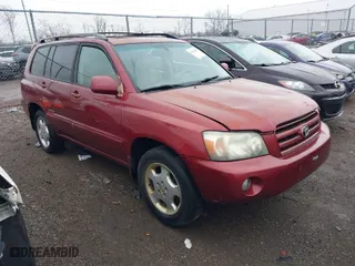 2006 Toyota Highlander w/3rd Row with VIN JTEDP21A860114221, listed as a IAAI auction lot 41070045 with 231,652 mi miles. Bid and sale history available at carsss.com. Image 1.
