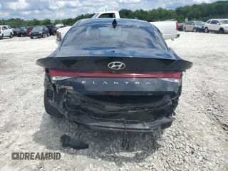 2023 Hyundai Elantra SEL with VIN KMHLS4AG6PU524083, listed as a Copart auction lot 56559725 with 38,435 mi miles and Salvage title. Bid and sale history available at DreamBid. Image 6.