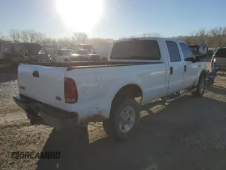 2007 Ford Super Duty F-250 XL with VIN 1FTSW21597EA72969, listed as a Copart auction lot 80543904 with 162,307 mi miles and Salvage Title. Bid and sale history available at carsss.com. Image 3.