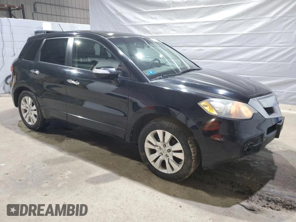 2011 Acura RDX Technology with VIN 5J8TB1H50BA001595, listed as a Copart auction lot 50024195 with 210,171 mi miles and Salvage Title. Bid and sale history available at DreamBid. Image 4.
