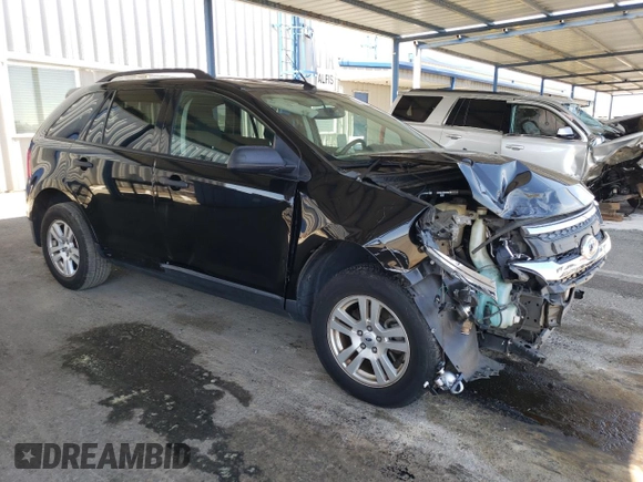 2013 Ford Edge SE with VIN 2FMDK3GC7DBA59317, listed as a Copart auction lot 62963015 with 146,816 mi miles and Salvage title. Bid and sale history available at DreamBid. Image 4.