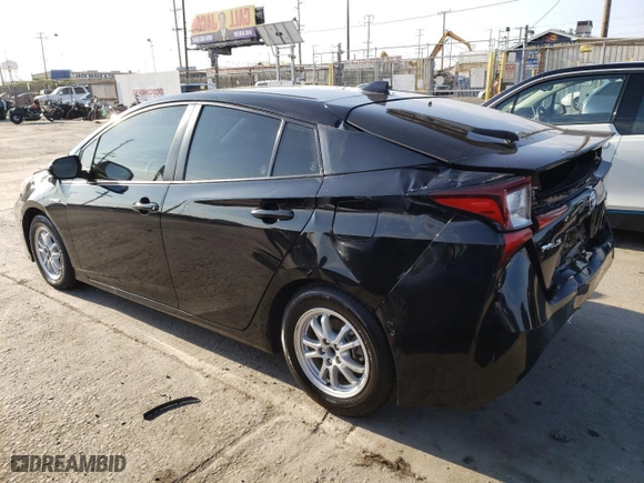 2022 Toyota Prius L Eco with VIN JTDKAMFU7N3178808, listed as a Copart auction lot 45325835 with 40,933 mi miles and Salvage Title. Bid and sale history available at carsss.com. Image 2.