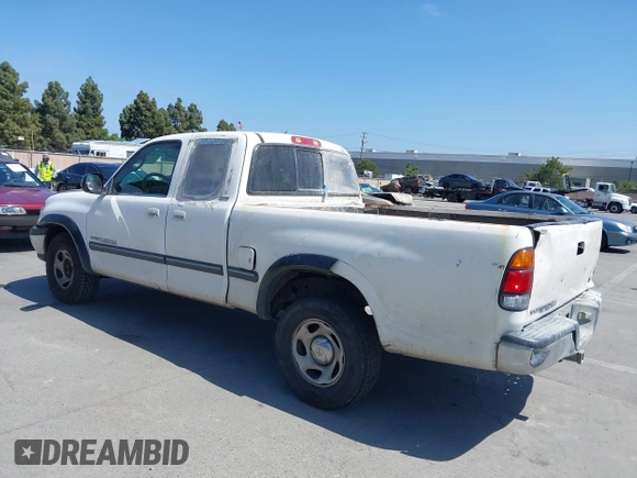 2000 Toyota Tundra SR5 with VIN 5TBRT341XYS089919, listed as a IAAI auction lot 42214956 with 357,048 mi miles and . Bid and sale history available at DreamBid. Image 3.