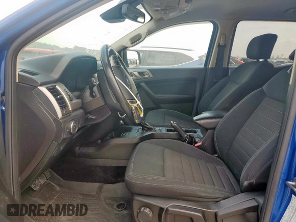 2019 Ford Ranger XL with VIN 1FTER4EH5KLA29934, listed as a Copart auction lot 57991385 with 86,308 mi miles and Salvage title. Bid and sale history available at DreamBid. Image 7.