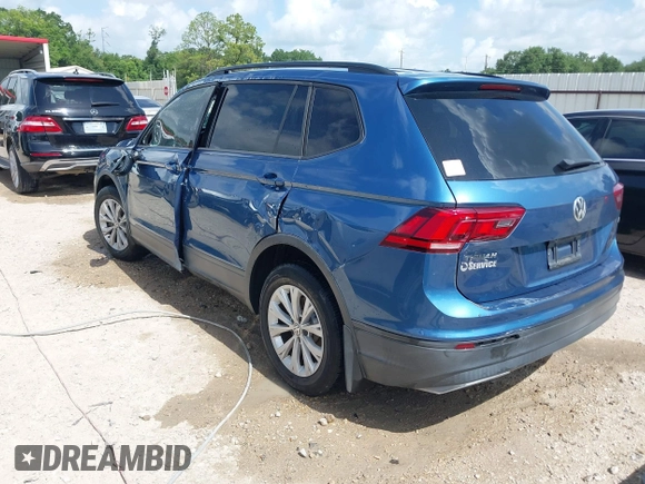 2018 Volkswagen Tiguan S с VIN 3VV1B7AX0JM028674, выставлен на аукционе IAAI как лот 42558427 с пробегом 104 562 миль миль и . История ставок и продаж доступна на DreamBid. Изображение 3.