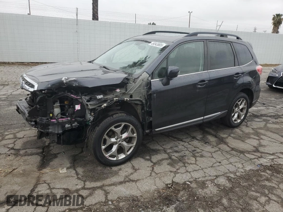 2018 Subaru Forester Touring z VIN JF2SJAWC2JH459659, wystawiony jako Copart lot #49343805 z przebiegiem 42 513 mil mil oraz Szkoda całkowita • Salvage title. Historia ofert i sprzedaży dostępna na DreamBid. Obrazek 1.