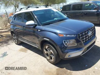 2025 Hyundai Venue SEL with VIN KMHRC8A37SU349878, listed as a IAAI auction lot 42455326 with 1,755 mi miles and . Bid and sale history available at DreamBid. Image 1.