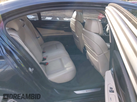 2010 BMW 7 Series 750Li xDrive with VIN WBAKC8C56ACY68488, listed as a IAAI auction lot 41428656 with 140,014 mi miles and . Bid and sale history available at DreamBid. Image 8.