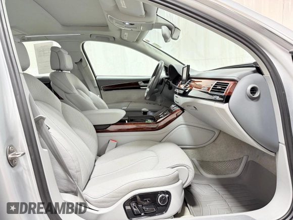 2012 Audi A8 L with VIN WAURVAFD1CN017810, listed as a Copart auction lot 55143005 with 52,109 mi miles and Clean Title. Bid and sale history available at carsss.com. Image 5.