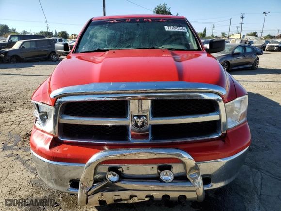 2009 Dodge Ram 1500 SLT with VIN 1D3HB13P09J523691, listed as a Copart auction lot 77484554 with 164,949 mi miles and Salvage Title. Bid and sale history available at carsss.com. Image 5.