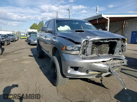 2012 Ram 1500 Sport with VIN 1C6RD7MT8CS150205, listed as a Copart auction lot 56344105 with 145,400 mi miles and Salvage title. Bid and sale history available at DreamBid. Image 13.