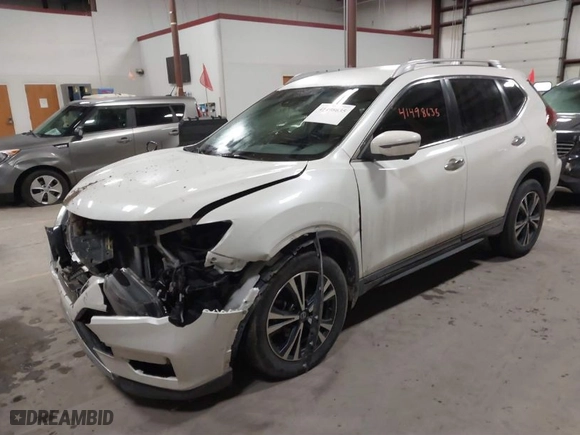 2020 Nissan Rogue S with VIN 5N1AT2MV7LC779098, listed as a IAAI auction lot 41498635 with 37688 miles. Bid and sale history available at carsss.com. Image 2.