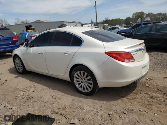 2012 Buick Regal Premium 1 with VIN 2G4GS5EK3C9117030, listed as a Copart auction lot 54013725 with 140,926 mi miles and Salvage Title. Bid and sale history available at carsss.com. Image 2.