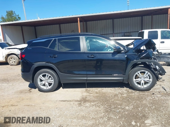 2023 GMC Terrain SLE with VIN 3GKALMEG0PL255094, listed as a IAAI auction lot 41605401 with 22,275 mi miles. Bid and sale history available at carsss.com. Image 13.