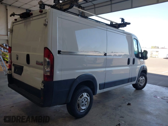 2019 Ram ProMaster Cargo with VIN 3C6TRVAG8KE500145, listed as a IAAI auction lot 42046332 with 216,872 mi miles and . Bid and sale history available at DreamBid. Image 4.