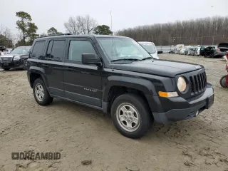 2016 Jeep Patriot Sport with VIN 1C4NJRBB9GD510128, listed as a Copart auction lot 44509685 with 142,443 mi miles and Salvage title. Bid and sale history available at DreamBid. Image 4.