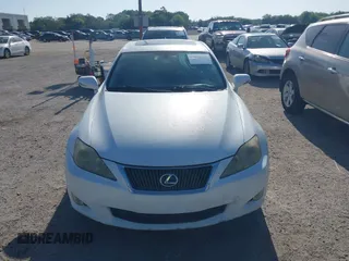 2009 Lexus IS 250 with VIN JTHBK262495093692, listed as a IAAI auction lot 42022209 with 195,379 mi miles. Bid and sale history available at carsss.com. Image 12.