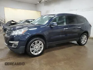 2015 Chevrolet Traverse LT with VIN 1GNKRGKD9FJ387195, listed as a Copart auction lot 58412955 with 145,071 mi miles and Clean title. Bid and sale history available at DreamBid. Image 1.