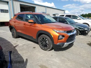2022 Chevrolet TrailBlazer LT with VIN KL79MRSL2NB037485, listed as a Copart auction lot 56896854 with 5,355 mi miles and . Bid and sale history available at DreamBid. Image 4.