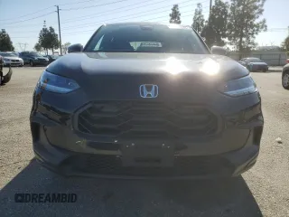2024 Honda HR-V Sport with VIN 3CZRZ1H50RM741479, listed as a Copart auction lot 49518805 with 27,382 mi miles and Salvage Title. Bid and sale history available at carsss.com. Image 5.