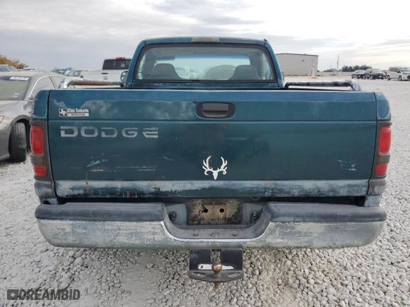 1998 Dodge Ram 1500 with VIN 1B7HC16X5WS558816, listed as a Copart auction lot 75678144 with 0 mi miles and Salvage Title. Bid and sale history available at carsss.com. Image 6.