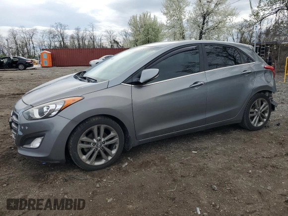 2016 Hyundai Elantra GT with VIN KMHD35LH5GU289110, listed as a Copart auction lot 50838455 with 89,402 mi miles and Salvage Title. Bid and sale history available at carsss.com. Image 1.