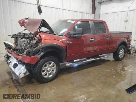 2014 Ford F-150 XL with VIN 1FTFW1EFXEKD54762, listed as a Copart auction lot 56337675 with 244,542 mi miles and Non repairable. Bid and sale history available at DreamBid. Image 1.