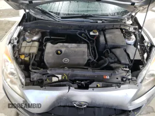 2010 Mazda 3 i SV with VIN JM1BL1SF0A1332815, listed as a Copart auction lot 87484534 with 121,187 mi miles and Salvage Title. Bid and sale history available at DreamBid. Image 11.