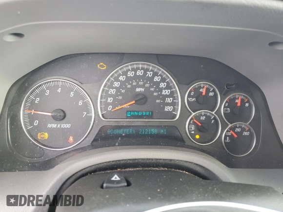 2005 GMC Envoy SLT with VIN 1GKDT13S952155528, listed as a Copart auction lot 76095784 with 212,458 mi miles and Clean Title. Bid and sale history available at DreamBid. Image 9.