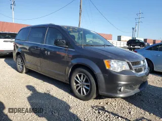2018 Dodge Grand Caravan SXT with VIN 2C4RDGCG3JR302144, listed as a Copart auction lot 53534705 with 134,208 mi miles and Clean Title. Bid and sale history available at DreamBid. Image 4.