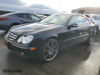 2003 Mercedes-Benz CLK-Class 3.2L with VIN WDBTJ65J63F034541, listed as a Copart auction lot 80896884 with 192,984 mi miles and Salvage Title. Bid and sale history available at carsss.com. Image 1.