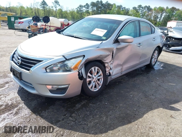 2015 Nissan Altima 2.5 S with VIN 1N4AL3APXFC162806, listed as a IAAI auction lot 42072965 with 56,765 mi miles. Bid and sale history available at carsss.com. Image 2.