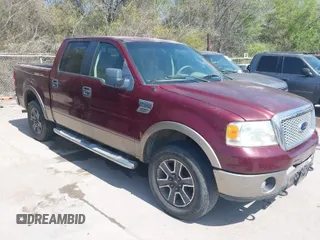 2006 Ford F-150 XLT with VIN 1FTPW14596FA05440, listed as a IAAI auction lot 41874816 with 291,393 mi miles. Bid and sale history available at carsss.com. Image 1.