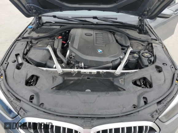 2023 BMW 8 Series 840i with VIN WBAGV2C09PCL26750, listed as a Copart auction lot 44161575 with 20,795 mi miles and Clean Title. Bid and sale history available at carsss.com. Image 11.