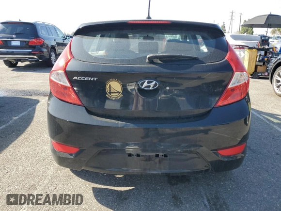 2012 Hyundai Accent SE with VIN KMHCU5AE6CU052167, listed as a Copart auction lot 52408755 with 184,652 mi miles and Clean Title. Bid and sale history available at carsss.com. Image 6.