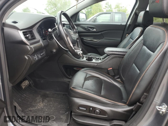 2021 GMC Acadia AT4 with VIN 1GKKNLLS3MZ206914, listed as a Copart auction lot 57458245 with 71,480 mi miles and Salvage title. Bid and sale history available at DreamBid. Image 7.