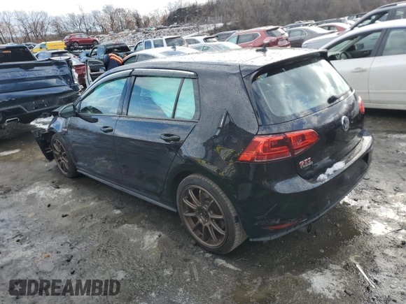 2017 Volkswagen Golf GTI Autobahn with VIN 3VW547AU8HM061459, listed as a Copart auction lot 81270054 with 99,438 mi miles and Salvage Title. Bid and sale history available at carsss.com. Image 2.