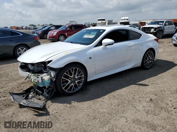 2015 Lexus RC 350 F Sport z VIN JTHHE5BC3F5008953, wystawiony jako Copart lot #52965745 z przebiegiem 157 968 mil mil oraz Szkody całkowita. Historia ofert i sprzedaży dostępna na DreamBid. Obrazek 1.