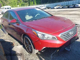 2016 Hyundai Sonata SE with VIN 5NPE24AF3GH419614, listed as a IAAI auction lot 38631601 with 109,157 mi miles and . Bid and sale history available at carsss.com. Image 1.
