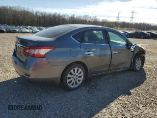 2015 Nissan Sentra S with VIN 3N1AB7AP1FY291502, listed as a Copart auction lot 49325495 with 168,430 mi miles and Clean Title. Bid and sale history available at carsss.com. Image 3.