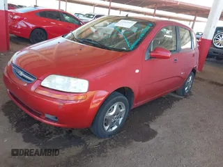 2006 Chevrolet Aveo LS with VIN KL1TD66676B669984, listed as a IAAI auction lot 42262995 with Not provided miles and . Bid and sale history available at DreamBid. Image 2.