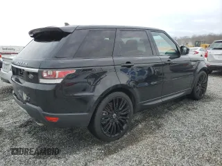 2016 Land Rover Range Rover Sport V6 HSE with VIN SALWR2PFXGA119256, listed as a Copart auction lot 47309665 with 70,748 mi miles and Salvage Title. Bid and sale history available at carsss.com. Image 3.