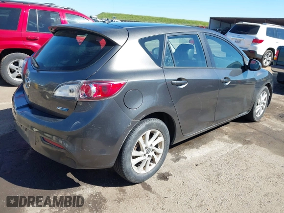 2013 Mazda 3 i Grand Touring with VIN JM1BL1MP4D1835970, listed as a IAAI auction lot 41860630 with 212,271 mi miles and . Bid and sale history available at DreamBid. Image 4.
