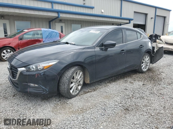 2017 Mazda 3 Touring with VIN 3MZBN1V76HM121191, listed as a Copart auction lot 57478855 with 113,362 mi miles and Salvage title. Bid and sale history available at DreamBid. Image 1.