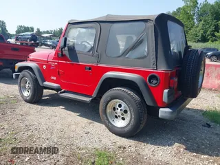 1997 Jeep Wrangler Sport with VIN 1J4FY19S3VP425119, listed as a IAAI auction lot 42592583 with 54,595 mi miles and . Bid and sale history available at DreamBid. Image 3.